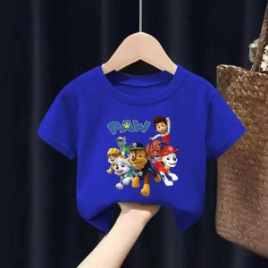 High-quality Paw Patrol Kids T-shirt ( BLUE)