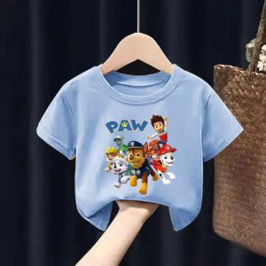 High-quality Paw Patrol Kids T-shirt (SKY BLUE)